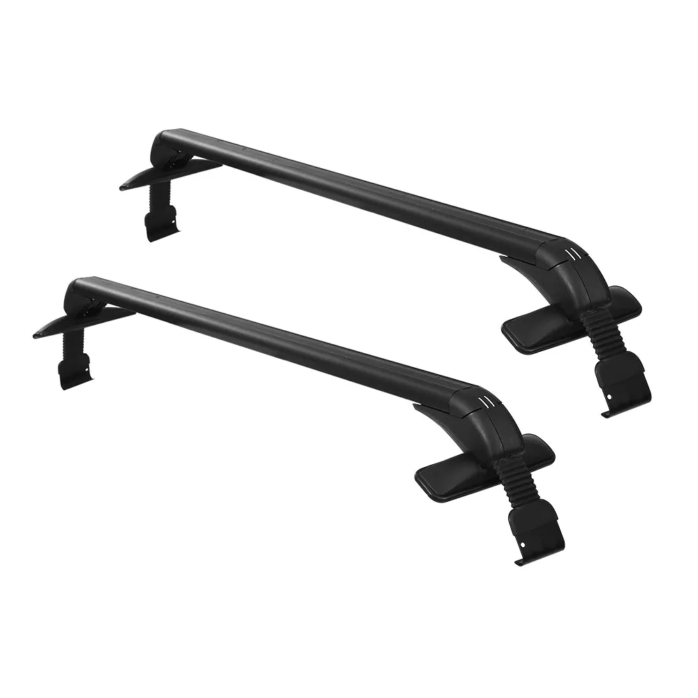 Adjustable Aluminium Car Roof Rack Cross Bars - 45kg, Universal, Anti-Theft