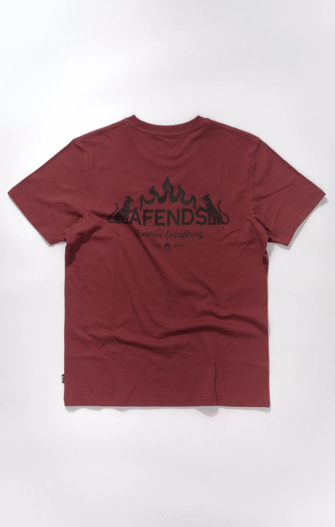 Afends Mens Emblem - Standard Fit Tee