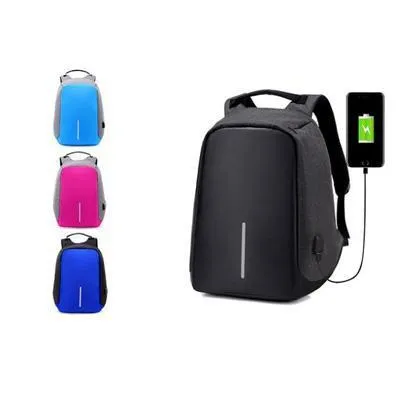 Anti-Theft Backpack with USB Charging Port