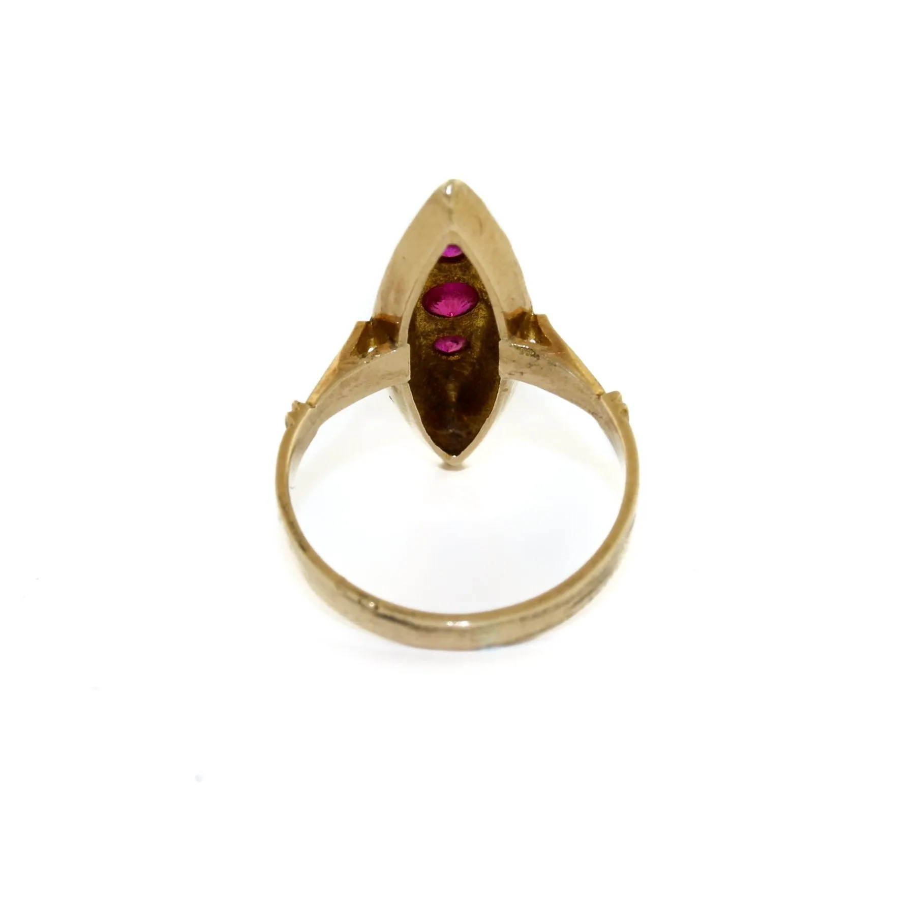 Antique Ruby 14k Gold Ring