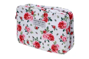 Australian Linen Cottage Garden Hang Fold Cosmetic Bag