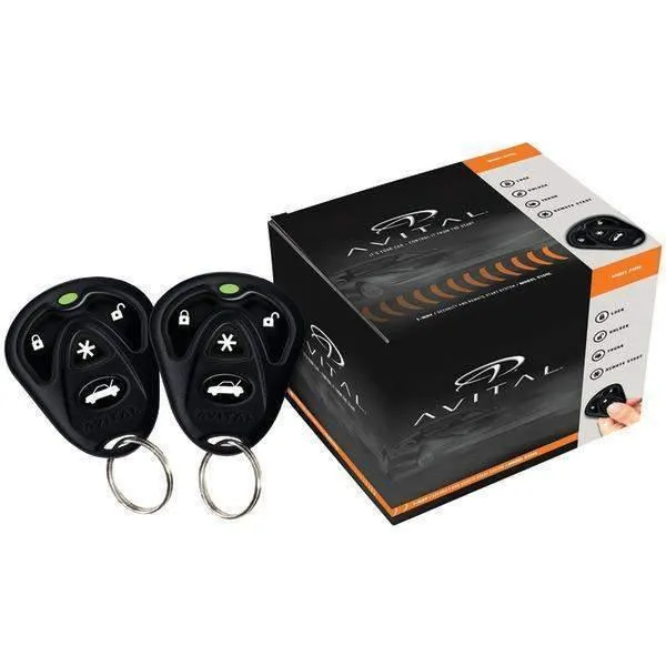 Avital 5105L 5105L 1-Way Security & Remote-Start System with D2D