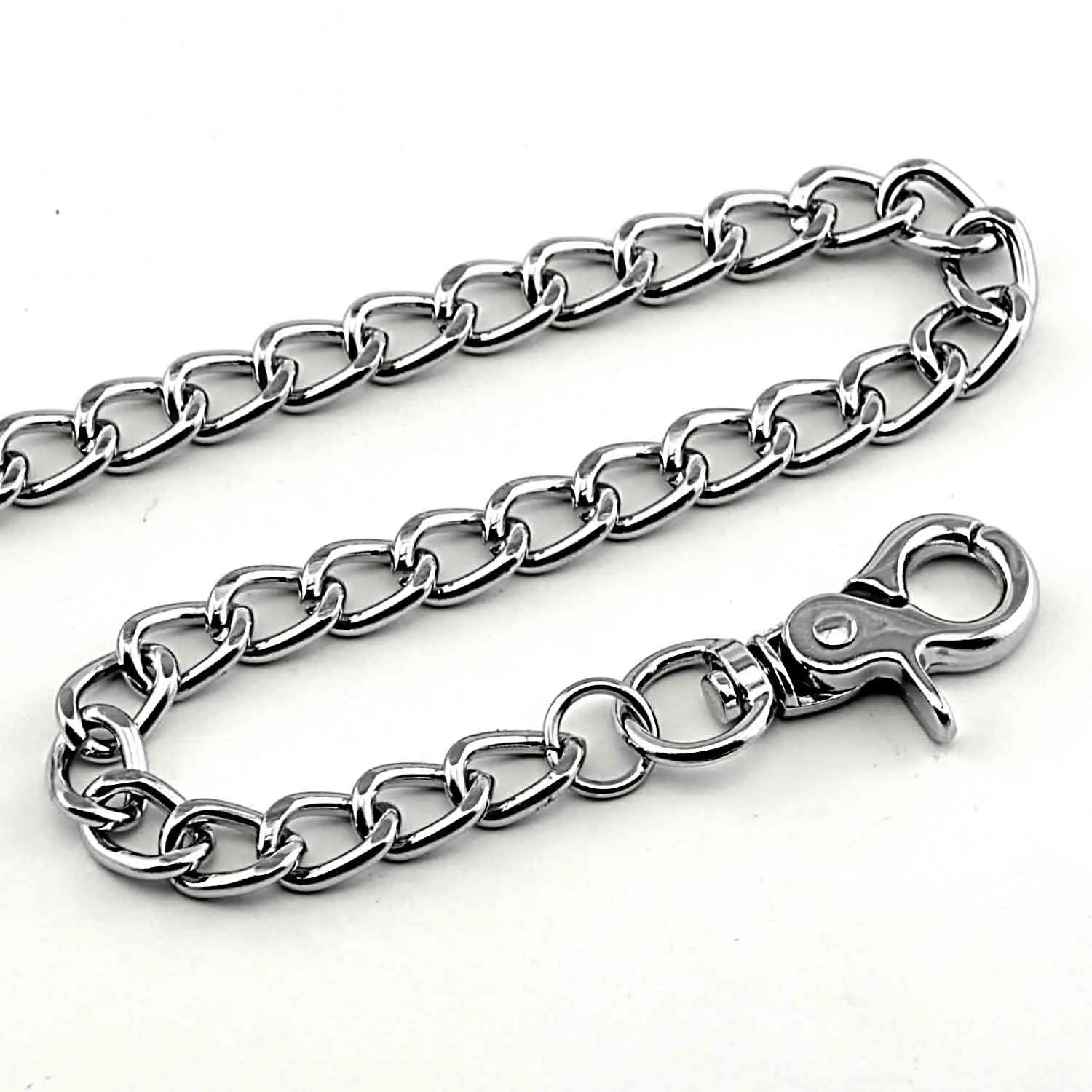 Badass Silver Punk Mens Wallet Chain Pants Chain Long Biker Wallet CHain For Men