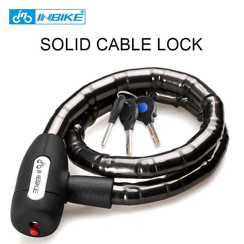 Bicycle Lock Anti-theft Cable Lock 0.85m Waterproof Cycling Motorcycle Cycle MTB Bike