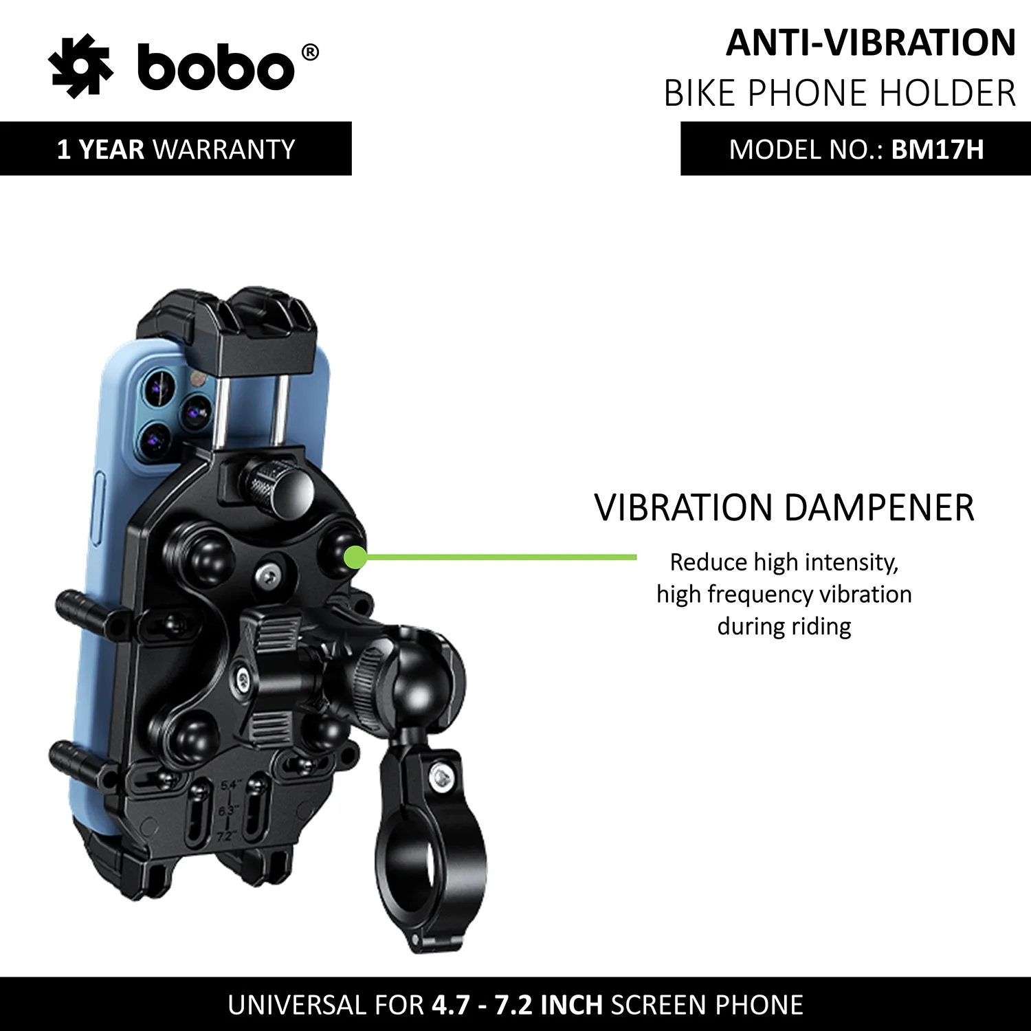 BM17H - Anti-Vibration (No Charger)