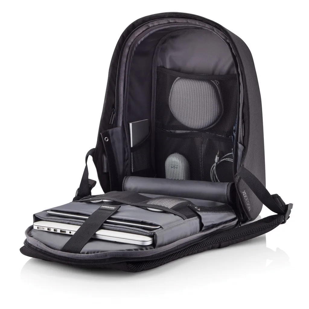 Bobby Hero Small, Anti-theft backpack - Black