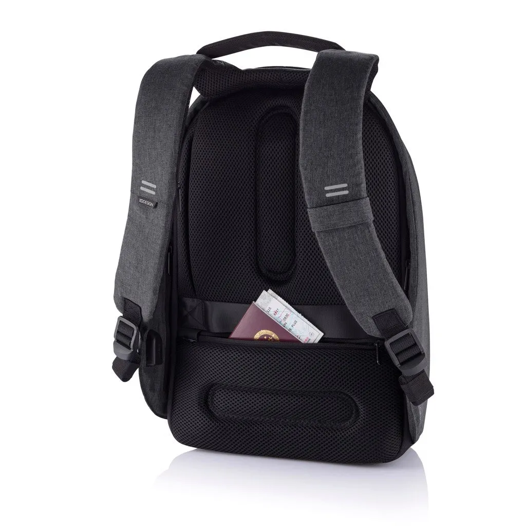 Bobby Hero Small, Anti-theft backpack - Black