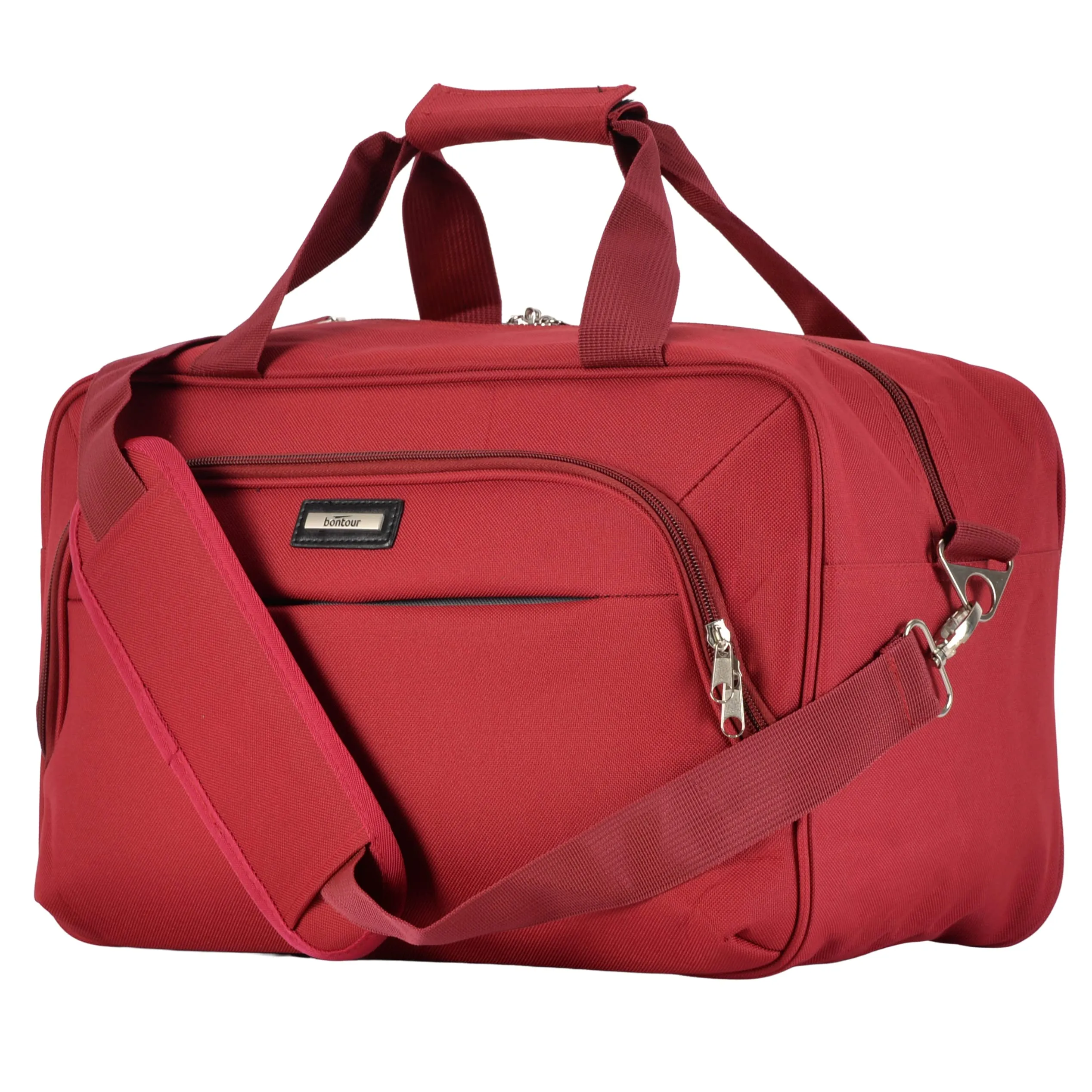 BONTOUR “AIR” Traveling bag for Ryanair/Wizz Air 40x20x25 cm, dark red