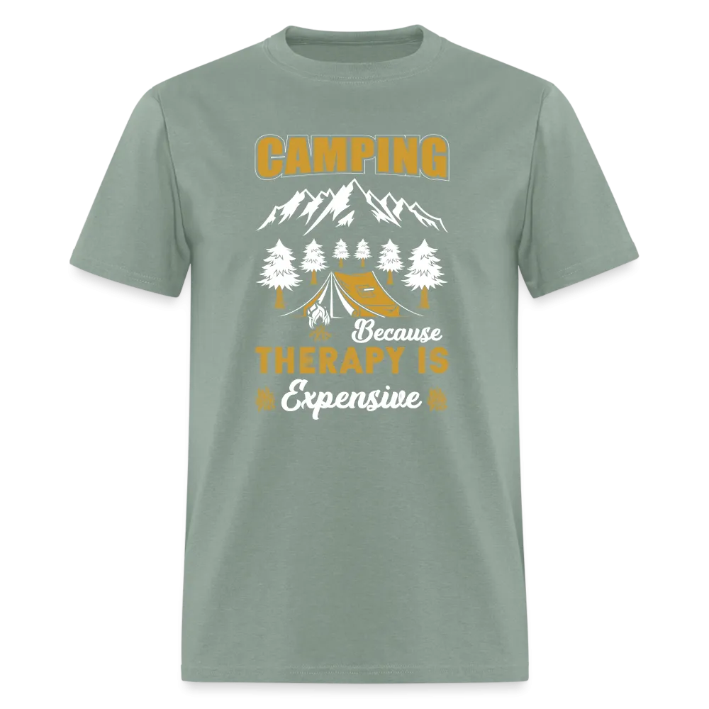 Camping Because Therapy is Expensive T-Shirt