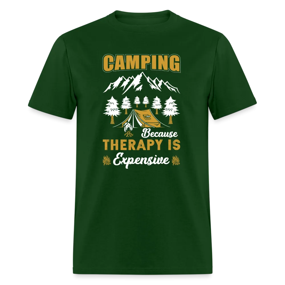 Camping Because Therapy is Expensive T-Shirt