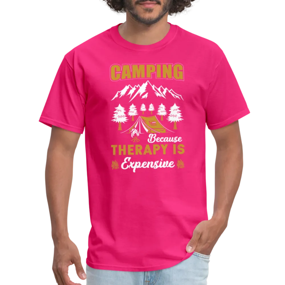 Camping Because Therapy is Expensive T-Shirt