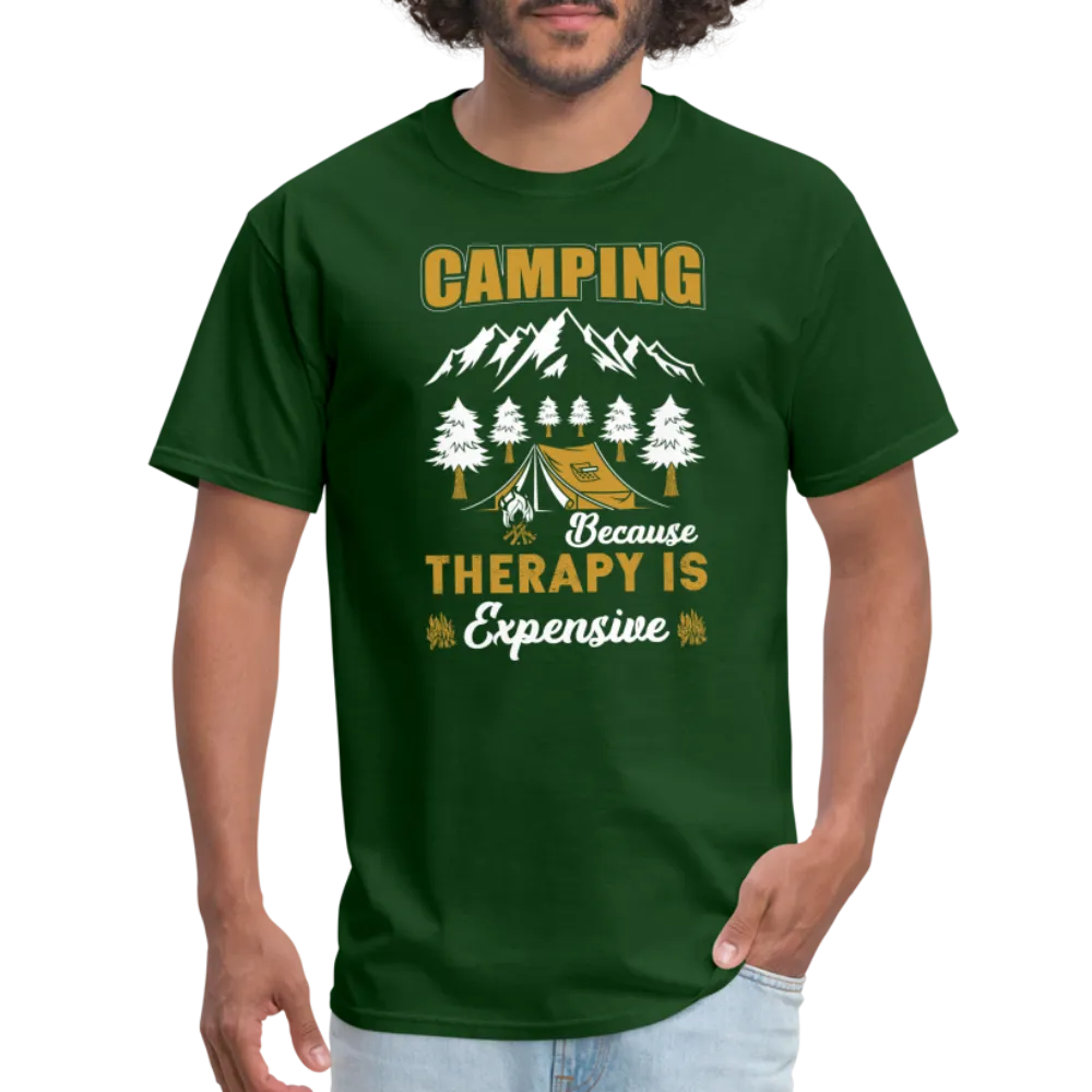 Camping Because Therapy is Expensive T-Shirt