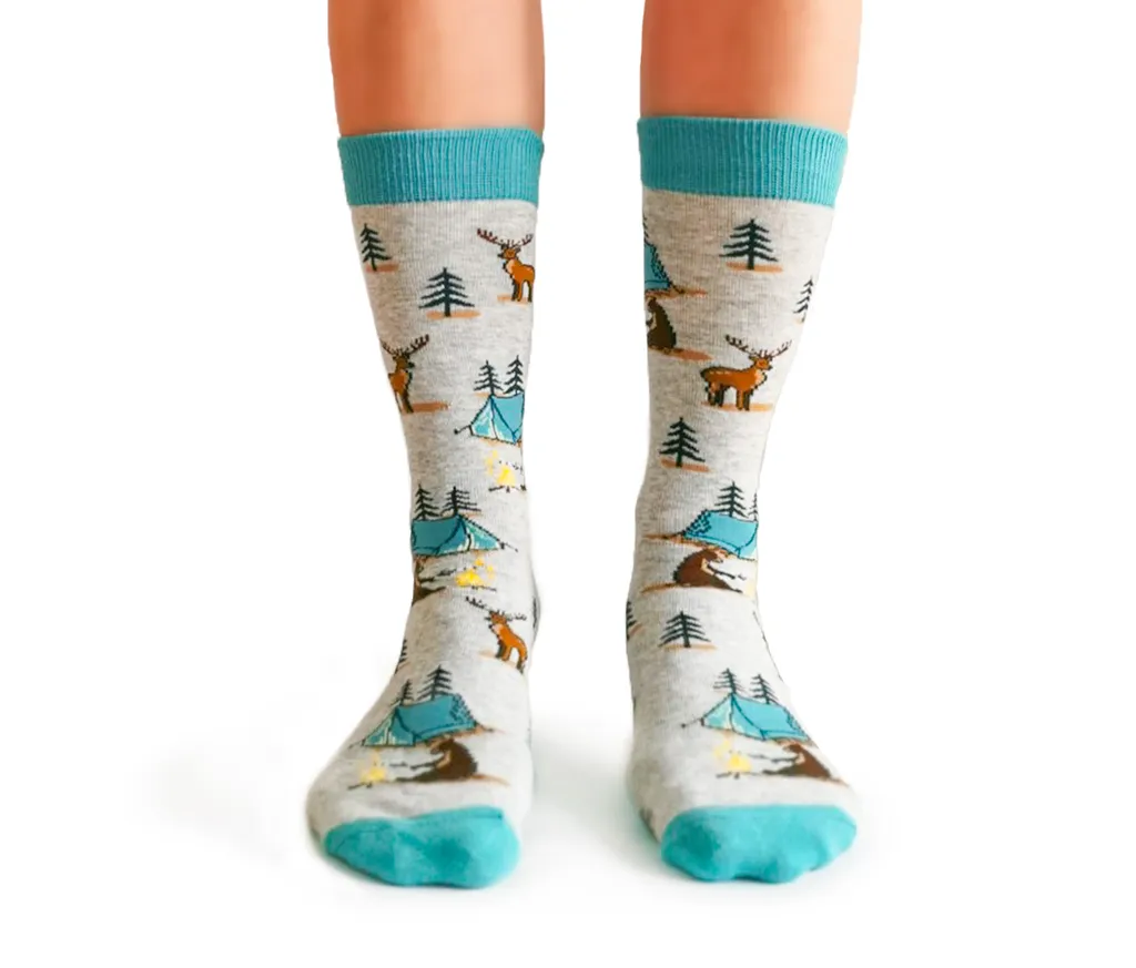 Camping Queen Socks