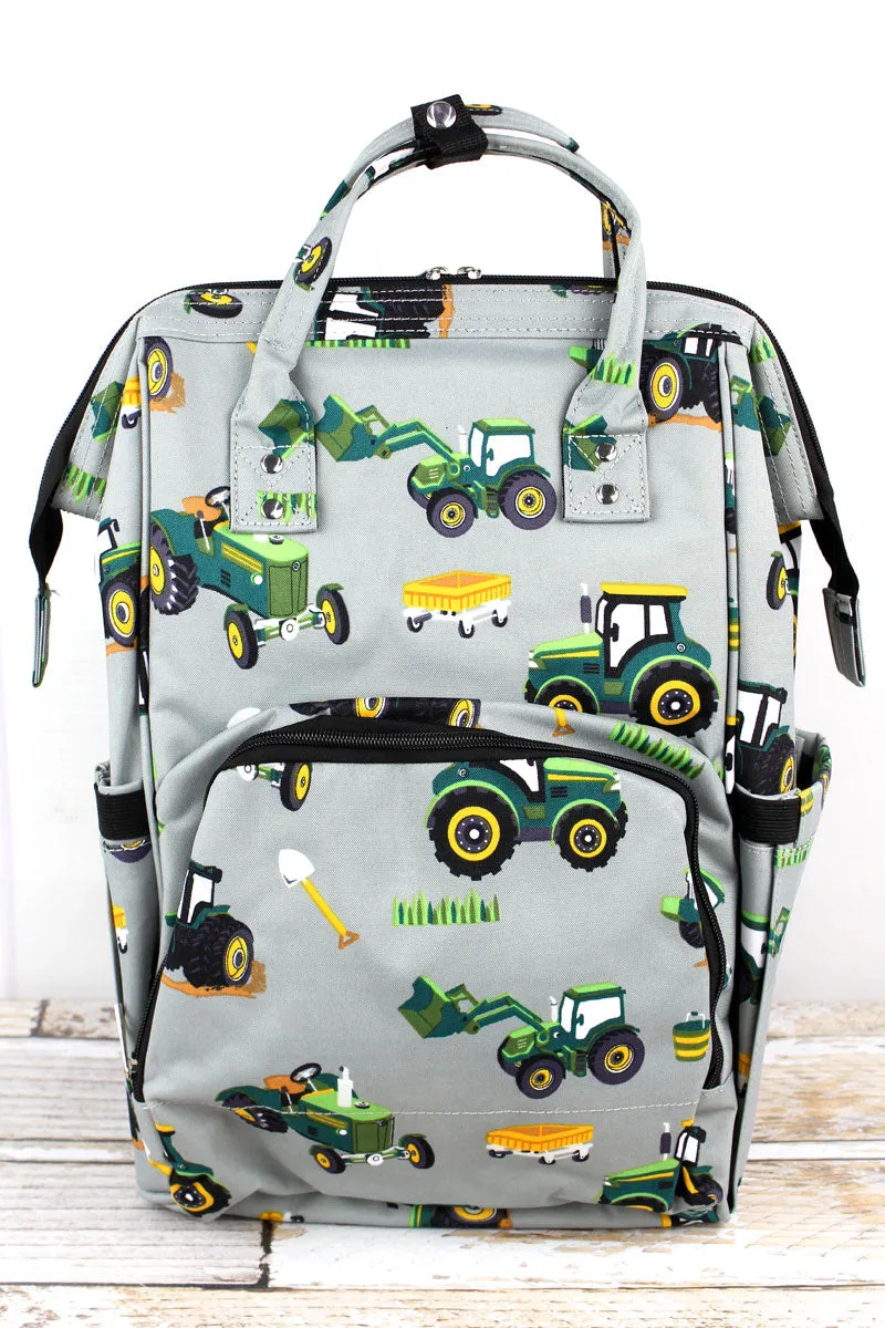 Canvas Organizer Diaper Backpack Case Bag