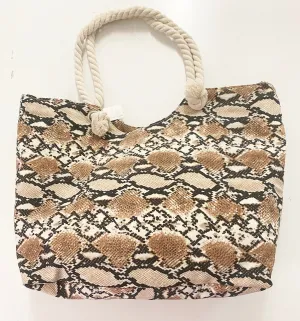 Canvas Tote Bag Animal Print