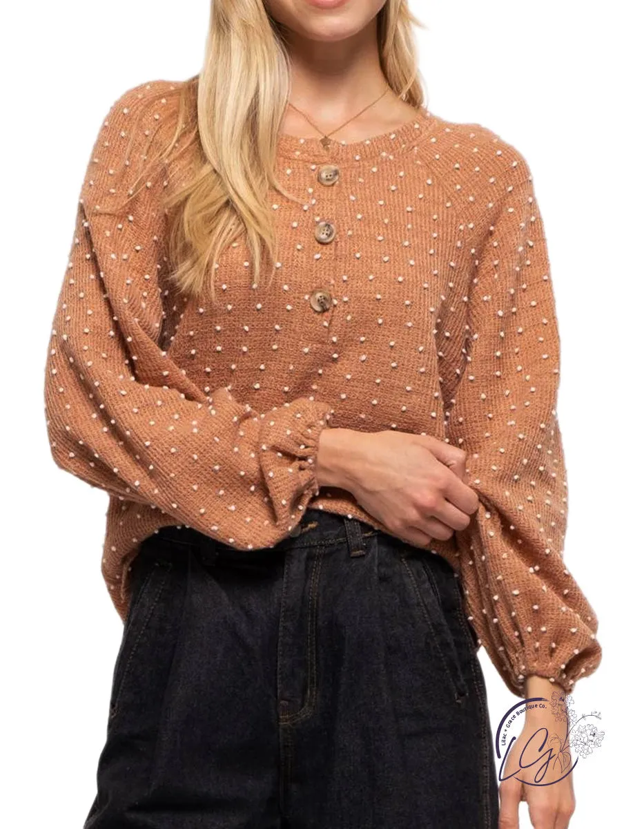 Chasing A Dream Dotted Long Sleeve