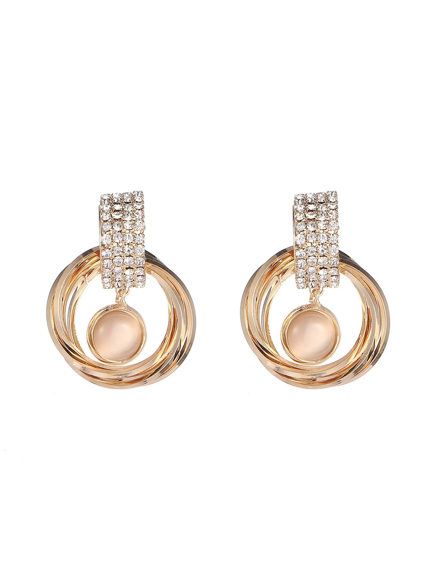 Chic Circle Earrings