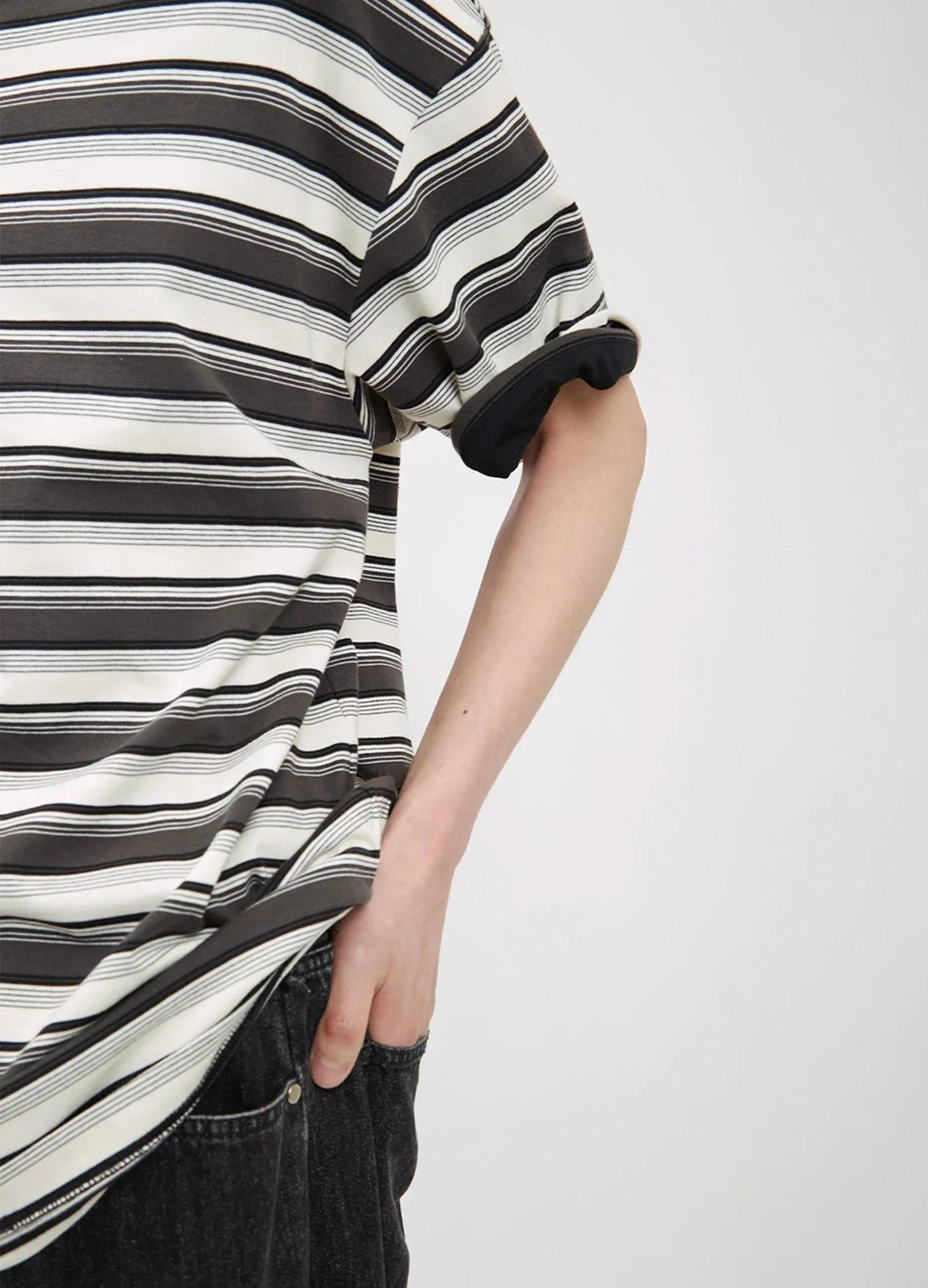 Chic Striped Unisex Tee