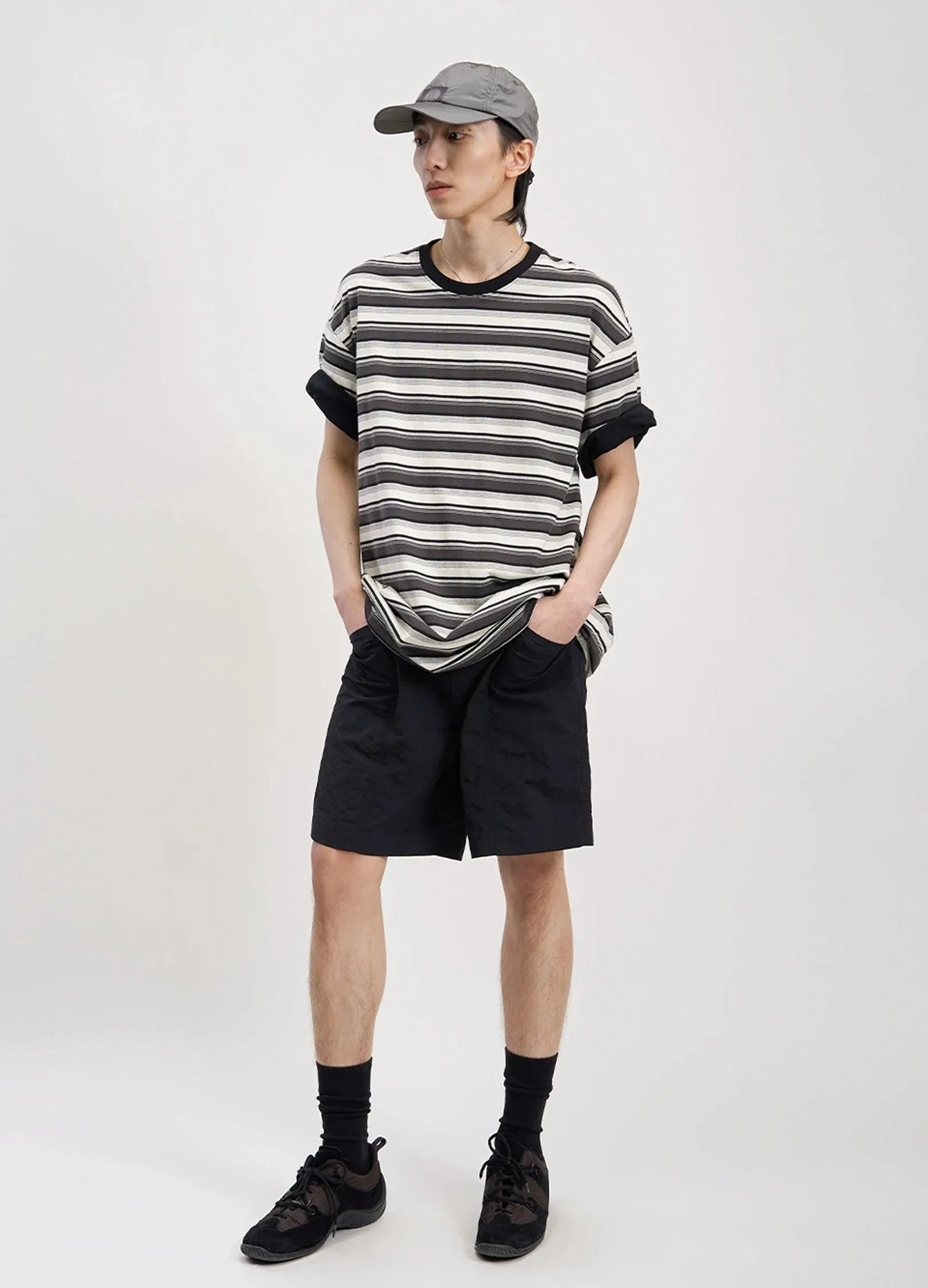 Chic Striped Unisex Tee