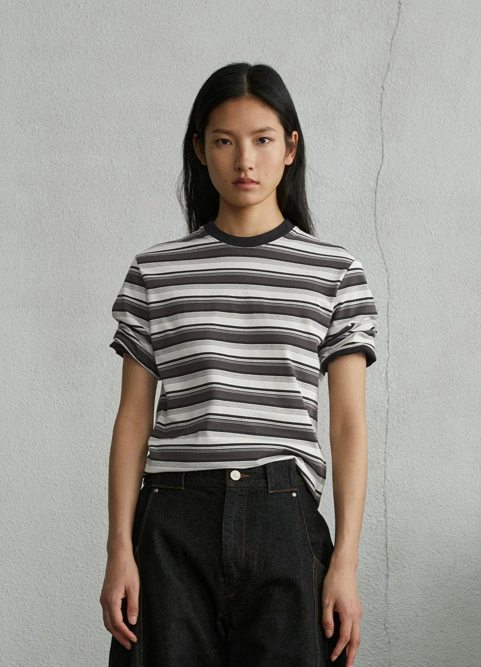 Chic Striped Unisex Tee