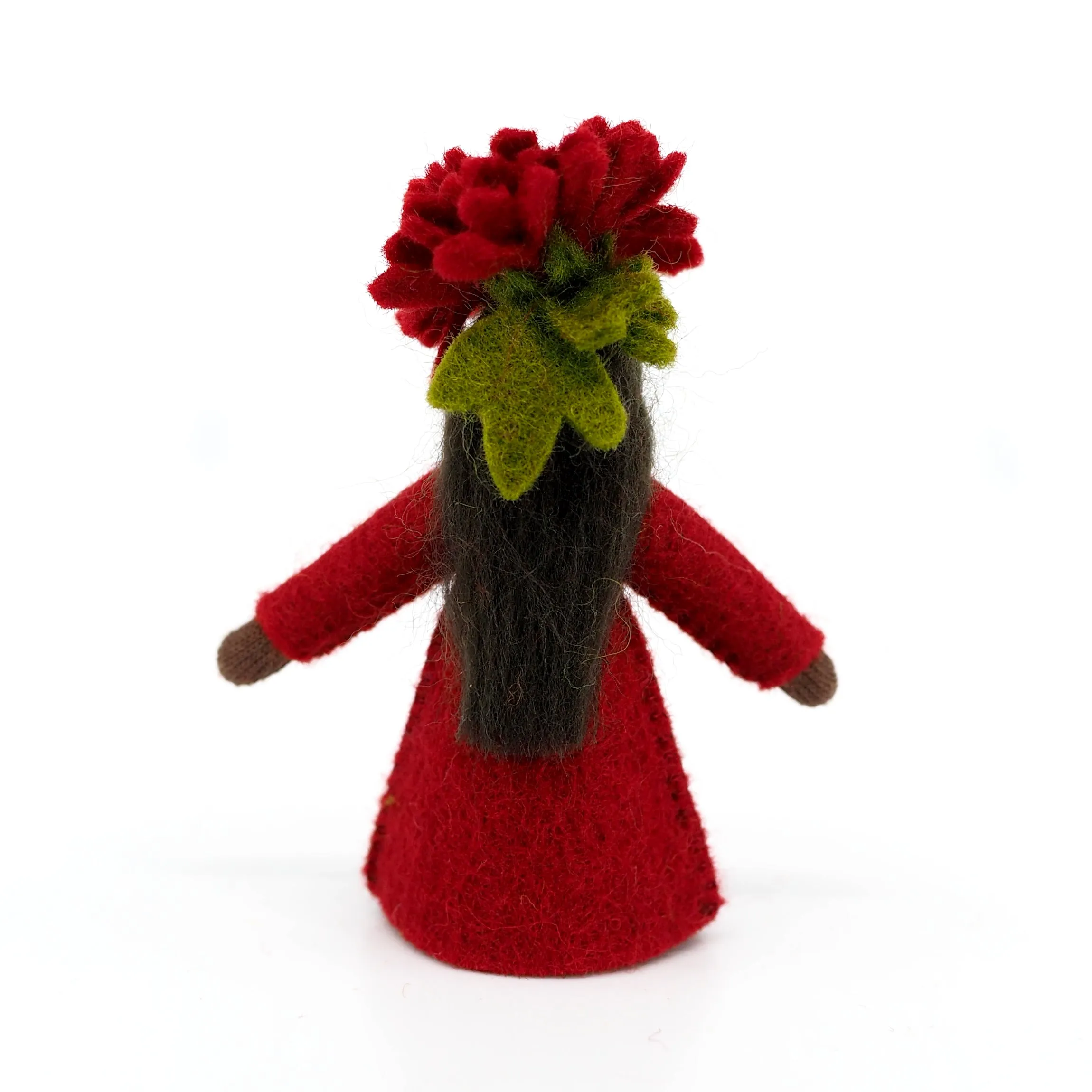 Chrysanthemum Fairy Felted Waldorf Doll