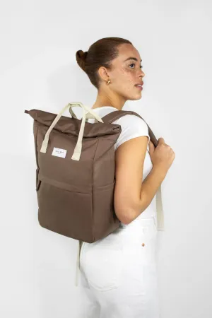 Cocoa Brown Medium Backpack