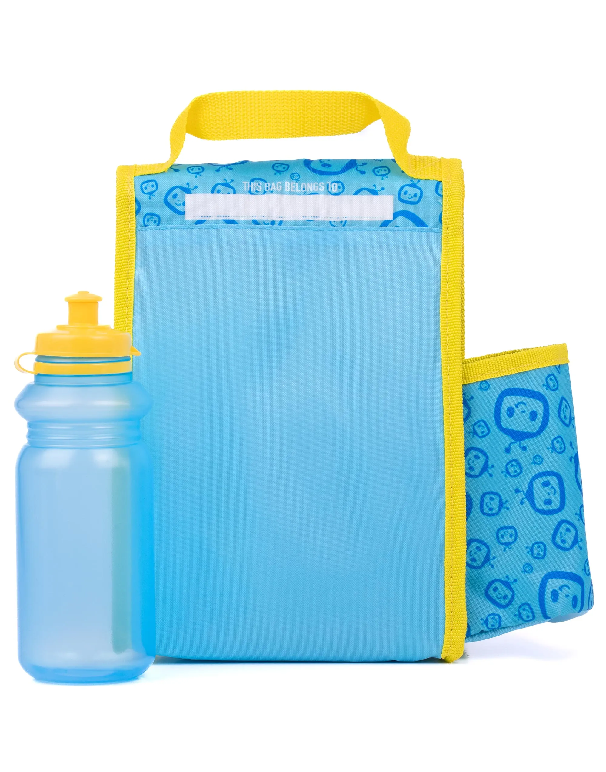 Cocomelon Boys Blue Lunch Bag Bottle and Snack Pot