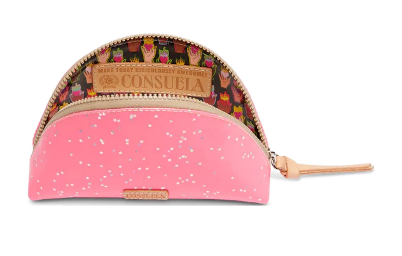 Consuela Shine Medium Cosmetic Bag