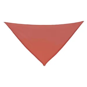 Coolaroo Ready-To-Hang Polyethylene Shade Sail Triangle Shade Sail Canopy 10 ft. H X 10 ft. W X 10 f