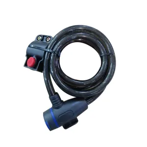 CRONY Ordinary bicycle electric bike lock Anti-Theft Steel Cable Lock for Bike -2