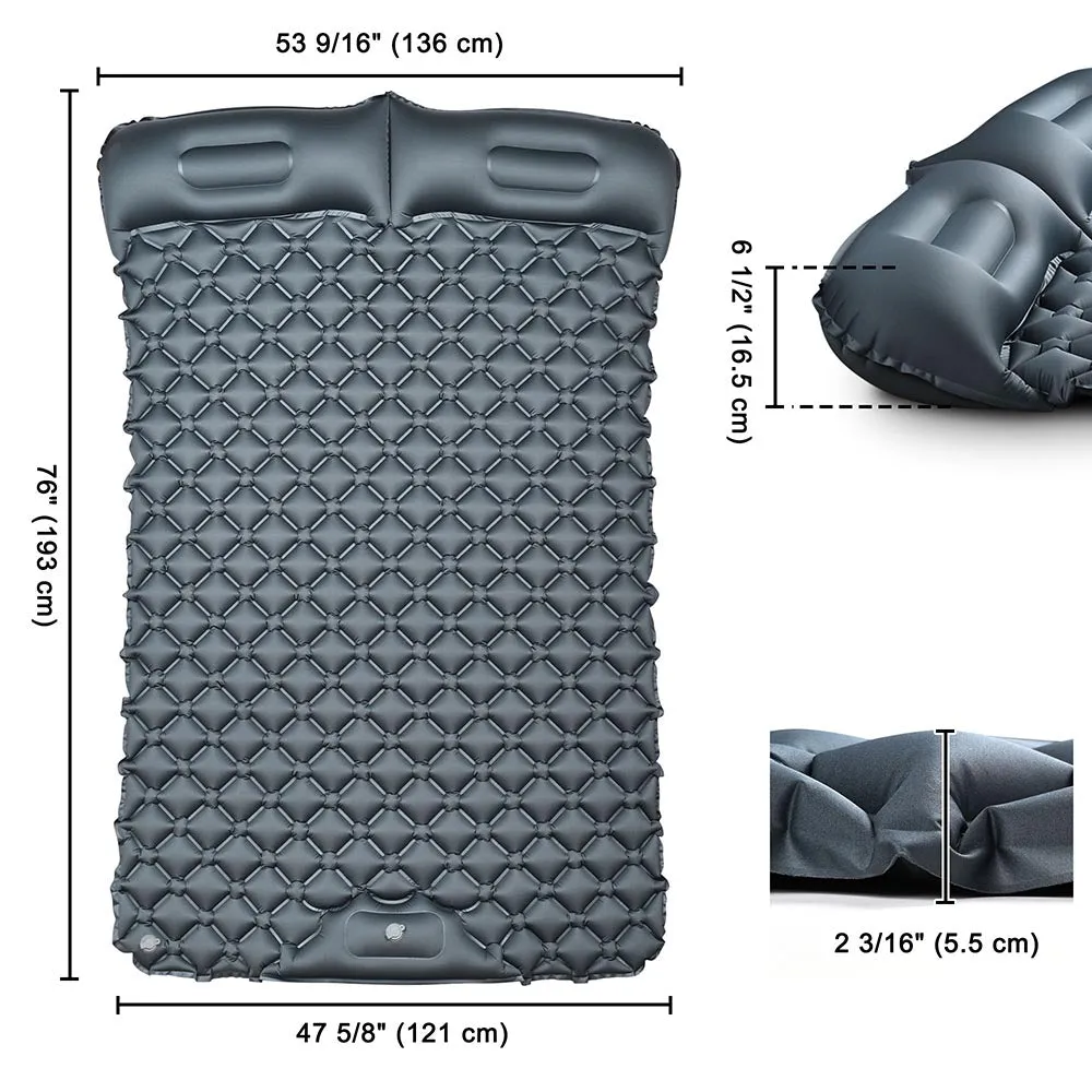 DIY Backpacking Air Mattress Double Sleeping Mat Camping