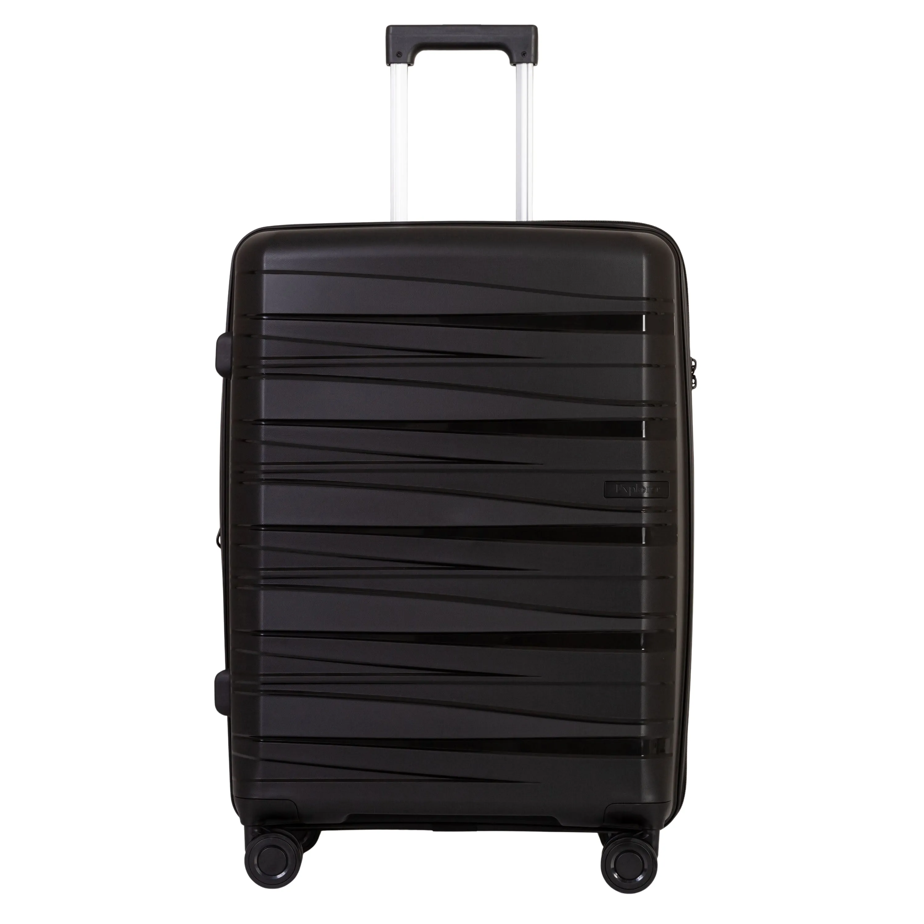 Explorer Breeze Anti-Theft Expandable Medium Luggage