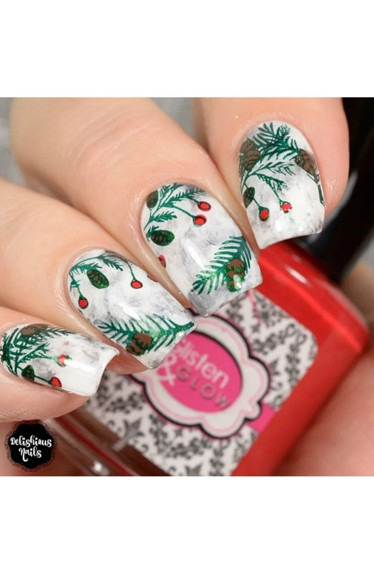 Fabulous Feathers - Uber Chic Mini Stamping Plate