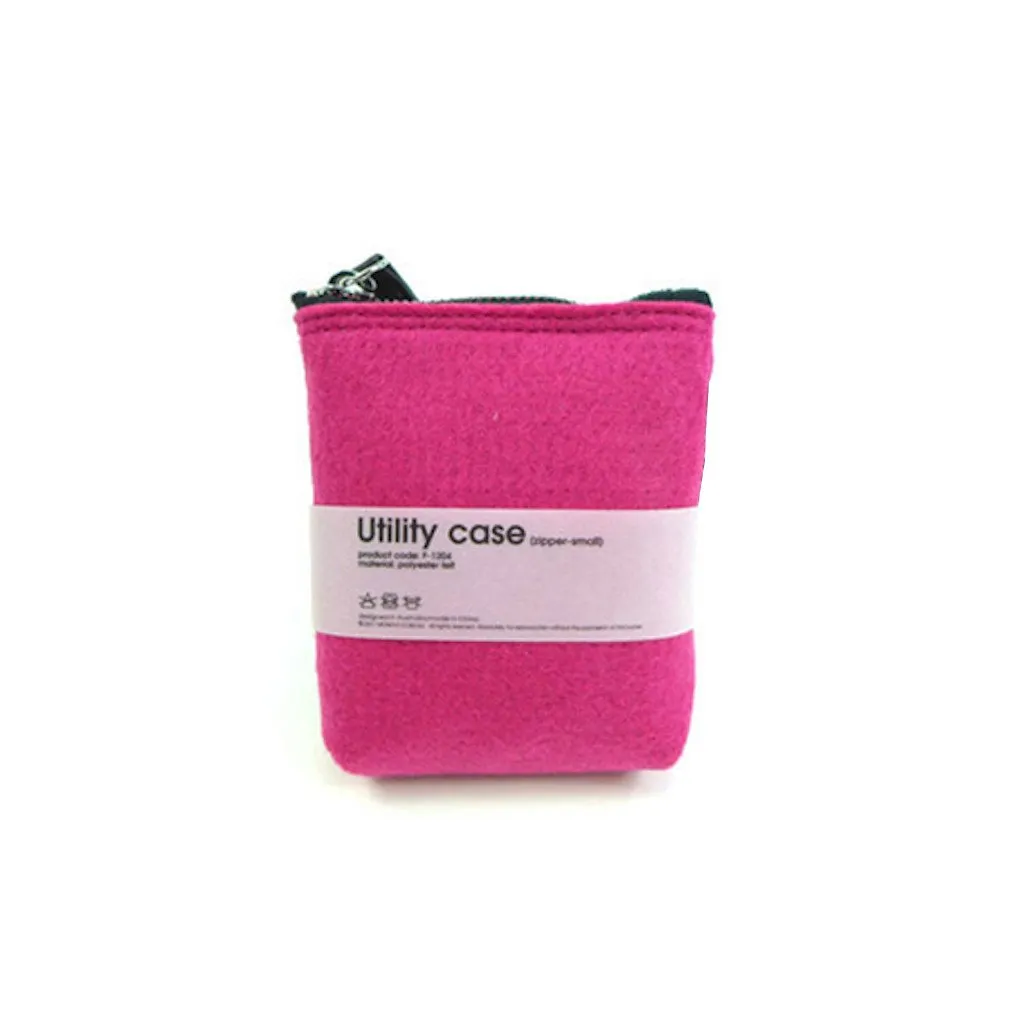 Felt Zipper Bag-Small(FB-11)