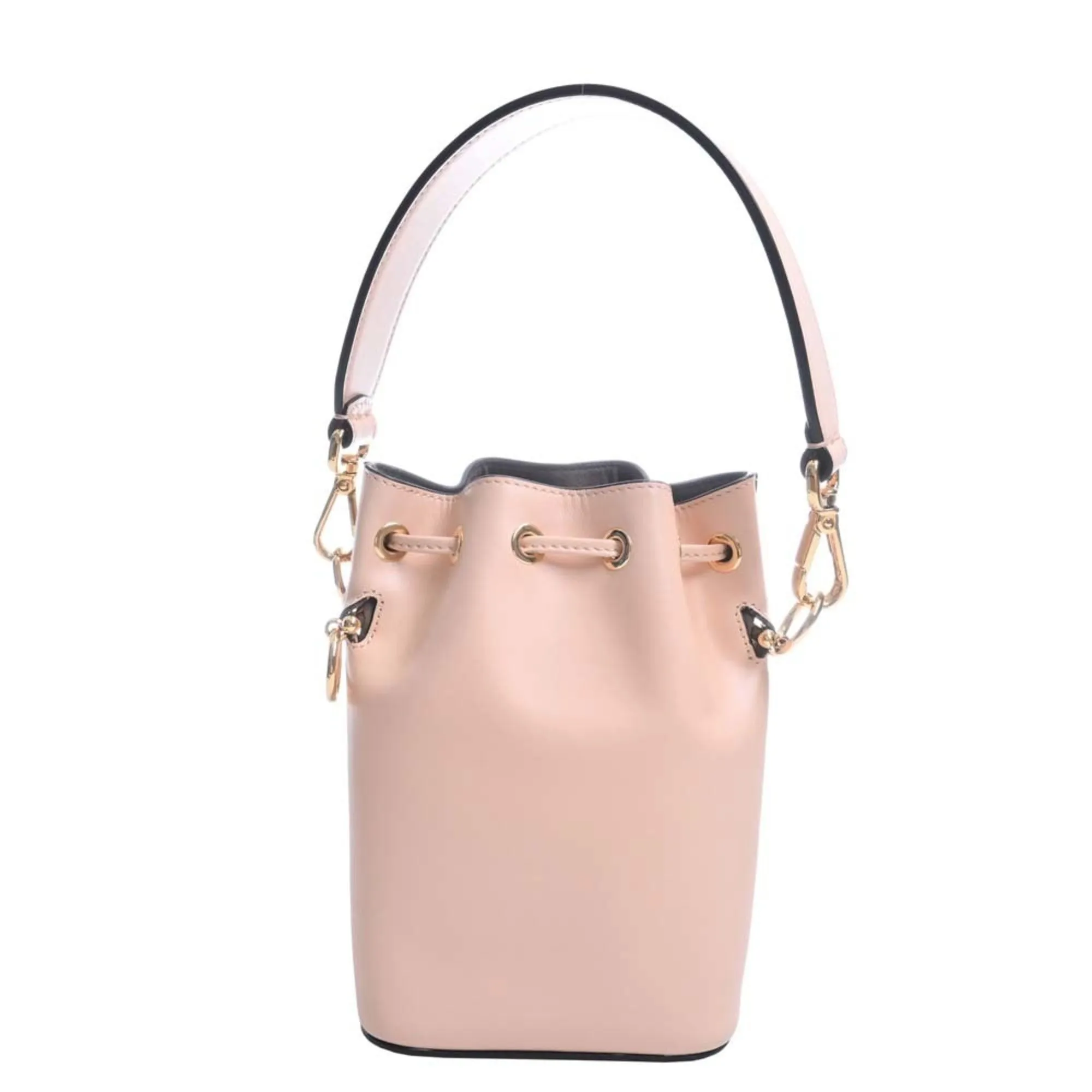 FENDI Leather Mon Tresor Handbag 8BS010 Pink Ladies