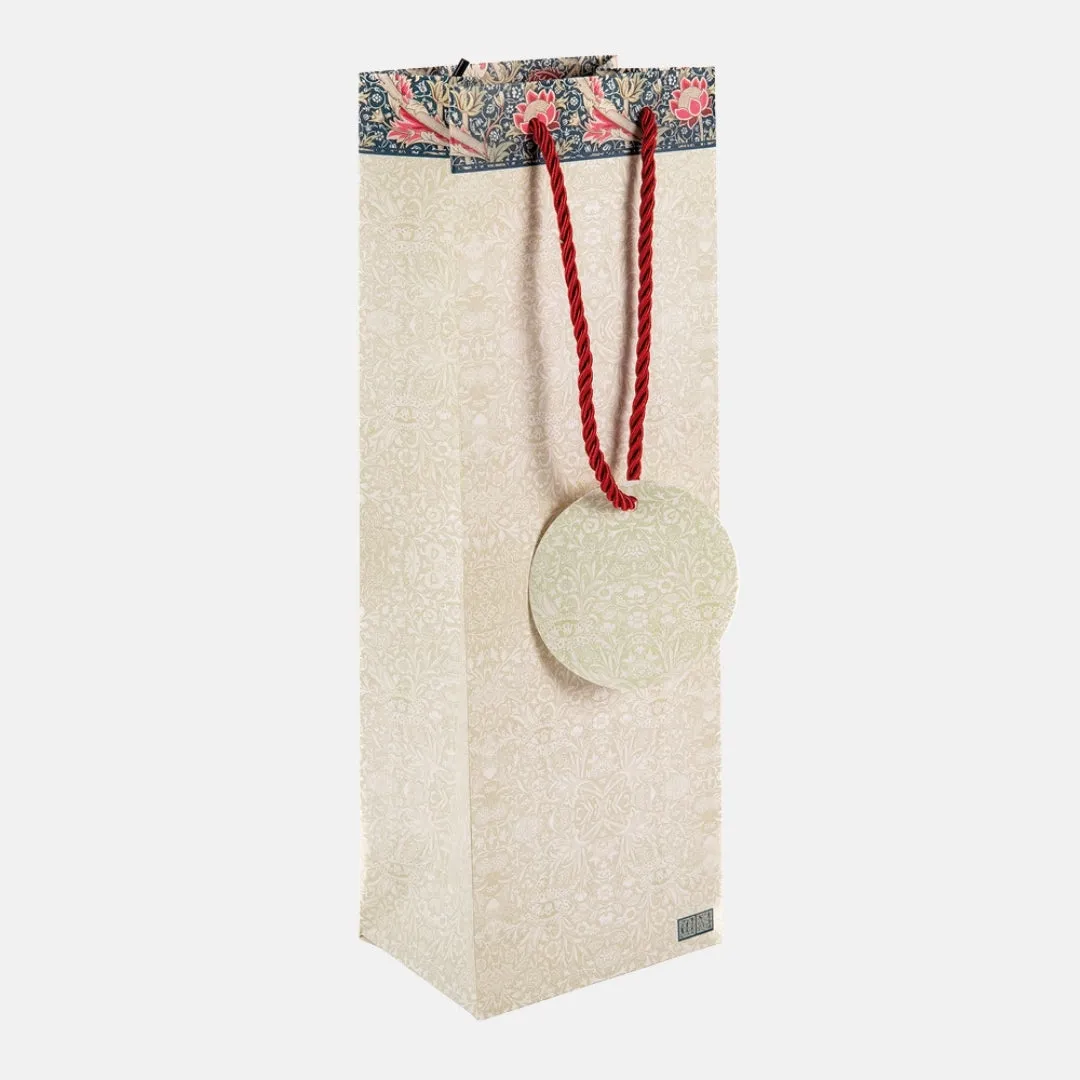 Gift Bag Bottle - William Morris - Cray