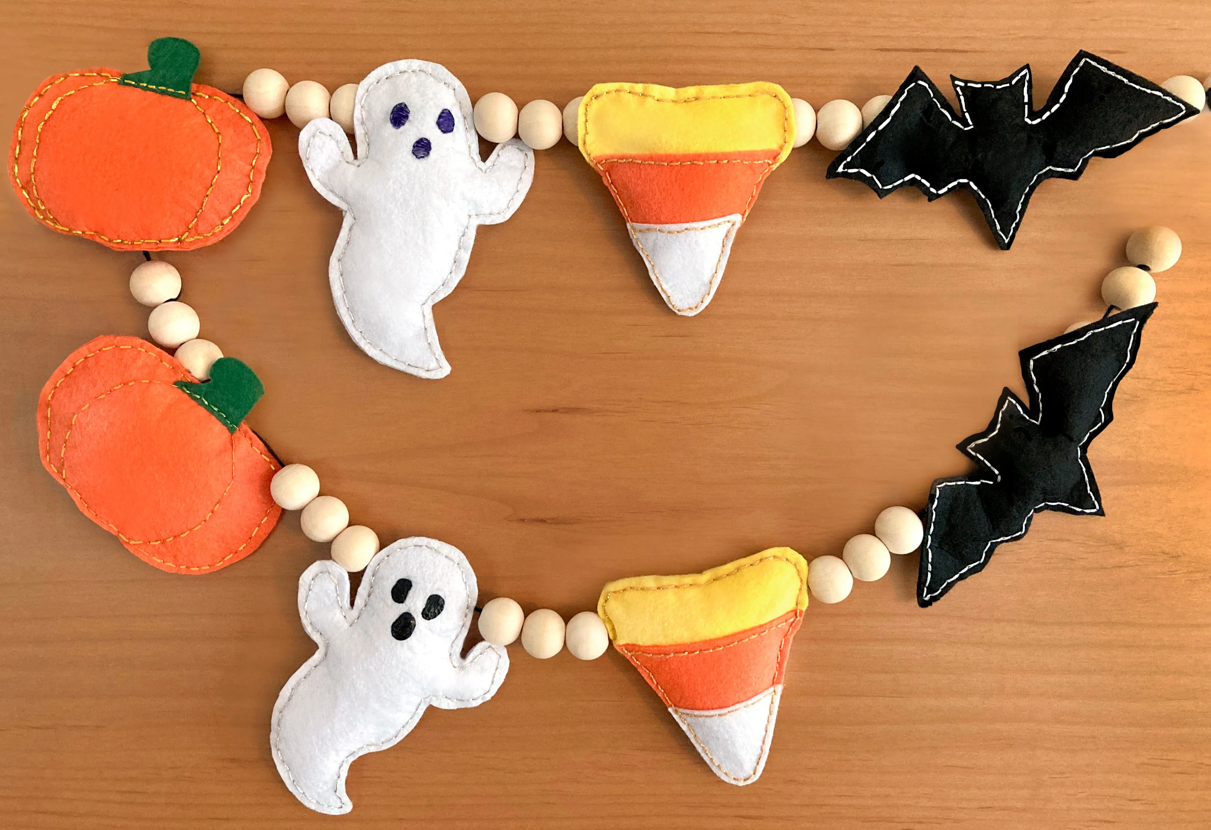 Halloween Felt Garland