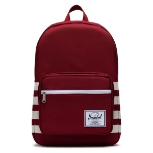 Herschel Unisex Rhubarb/Birch Stripe Pop Quiz One Size Backpack - 10076-04914-OS