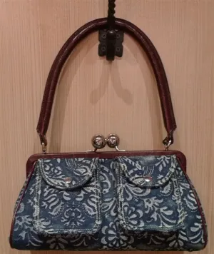 Jane August Denim Lorzo Bag