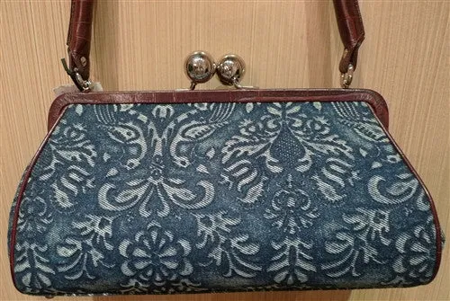 Jane August Denim Lorzo Bag