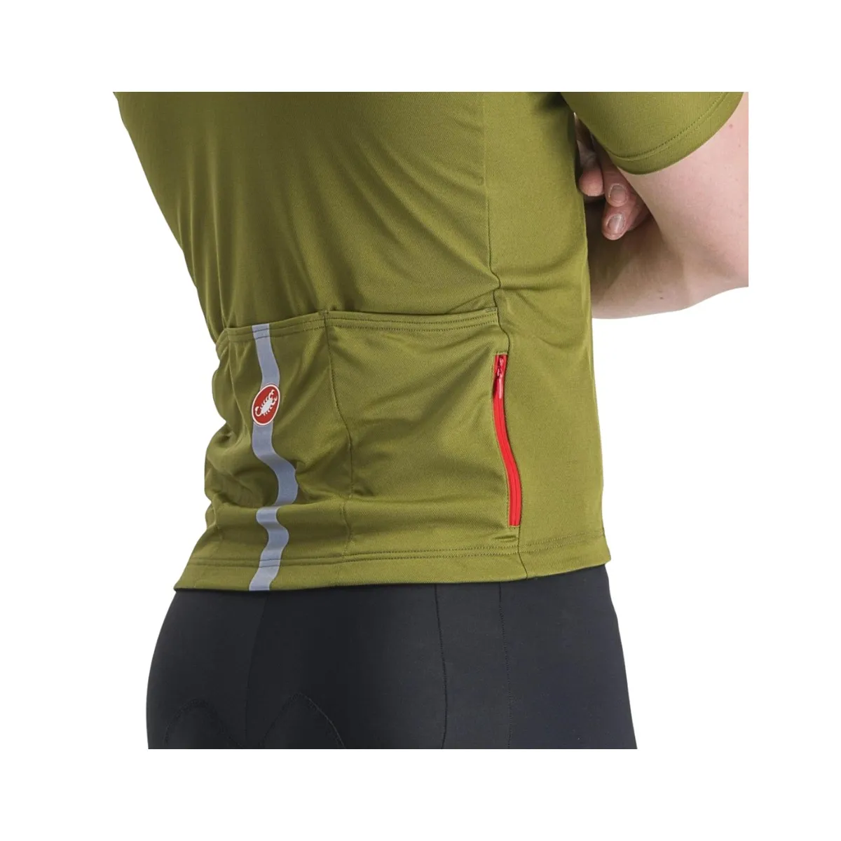 Jersey Castelli Classifica Short Sleeve Green