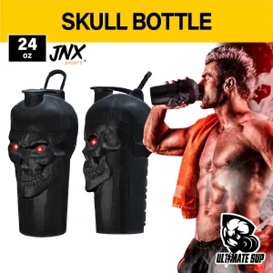 JNX Sports, Shaker Bottle, Limited Edition, Full Black, 24 oz