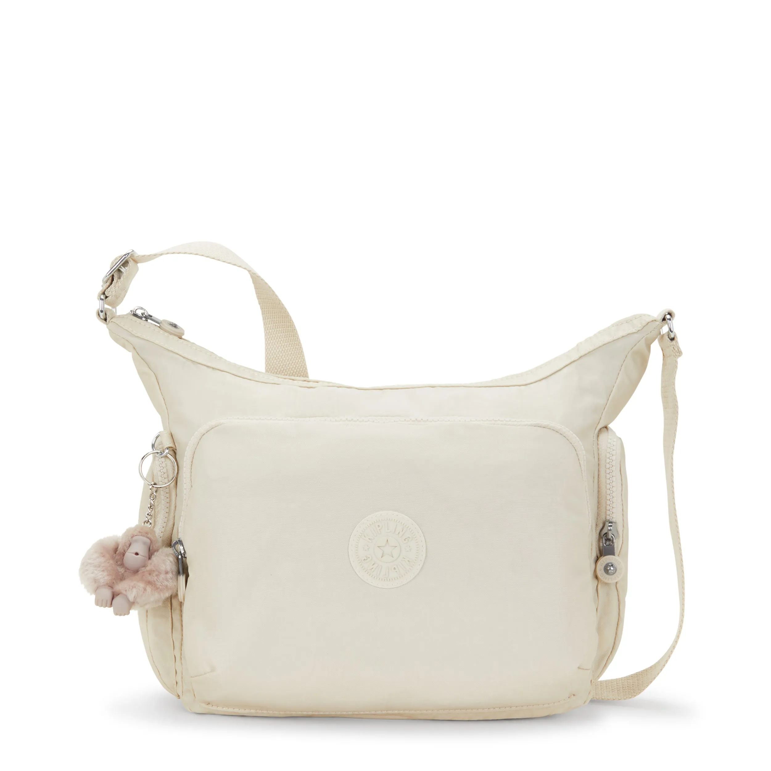 Kipling Gabb Beige Pearl Large Crossbody Bag C2I3945-3KA