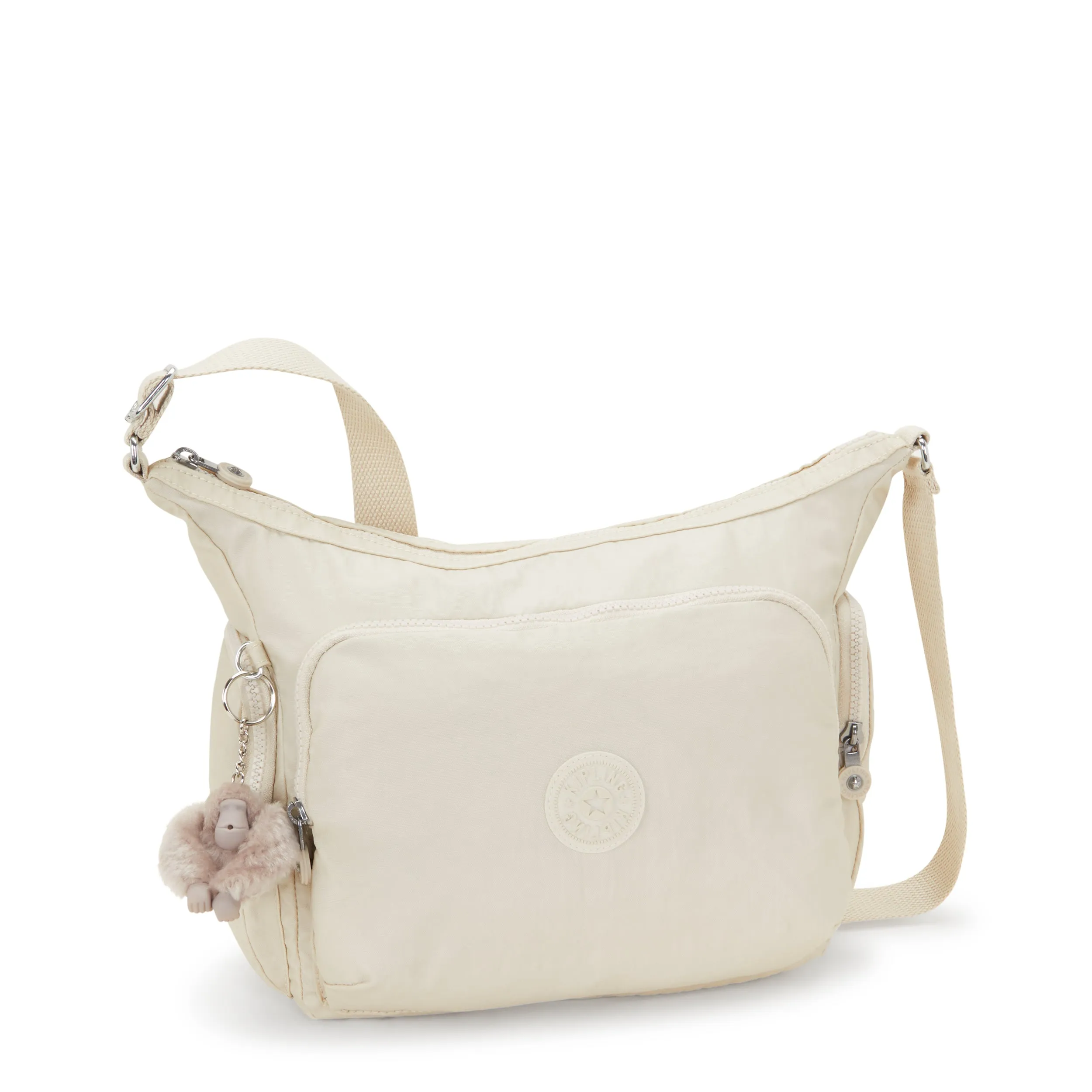 Kipling Gabb Beige Pearl Large Crossbody Bag C2I3945-3KA