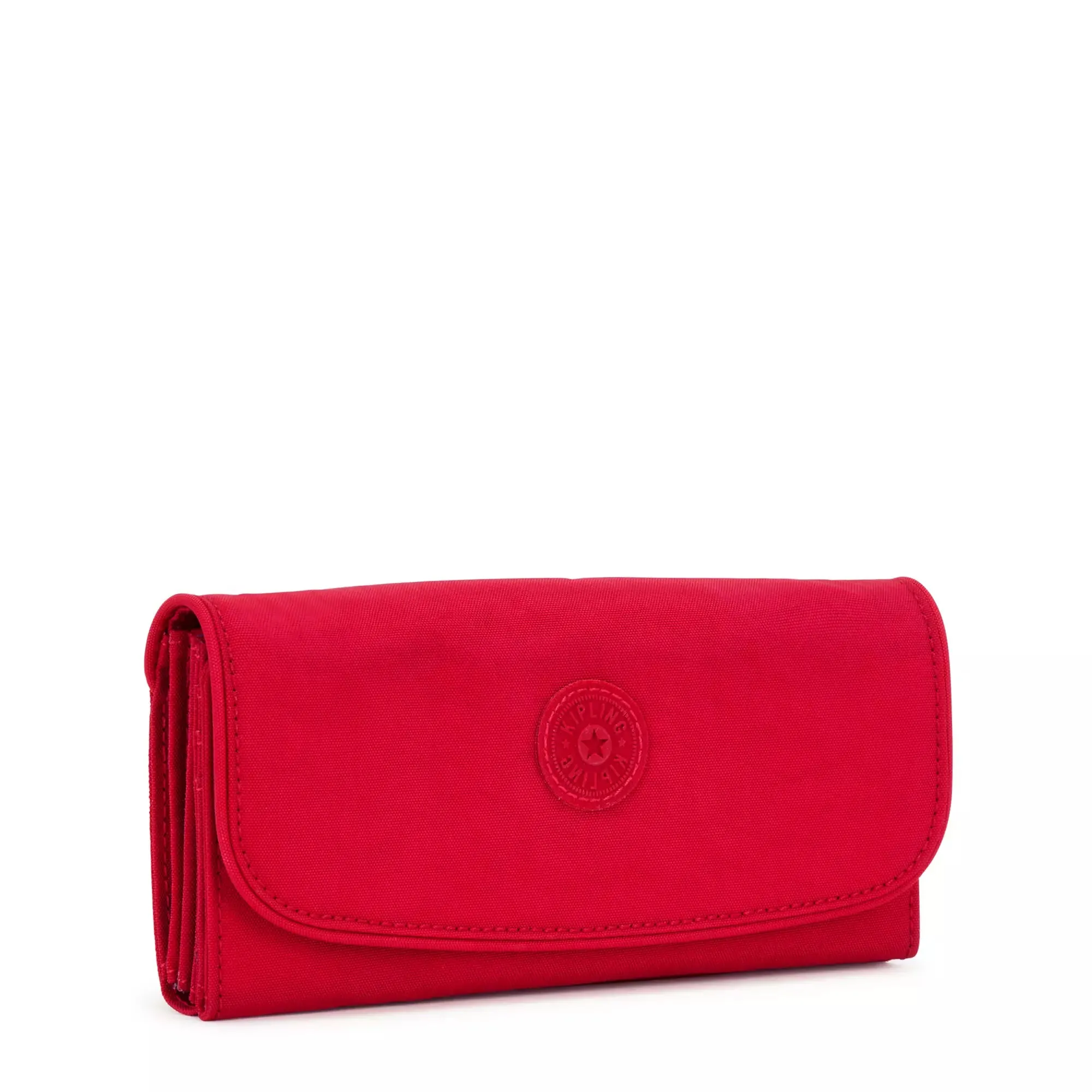 Kipling Money Land Snap Wallet - Red Rouge