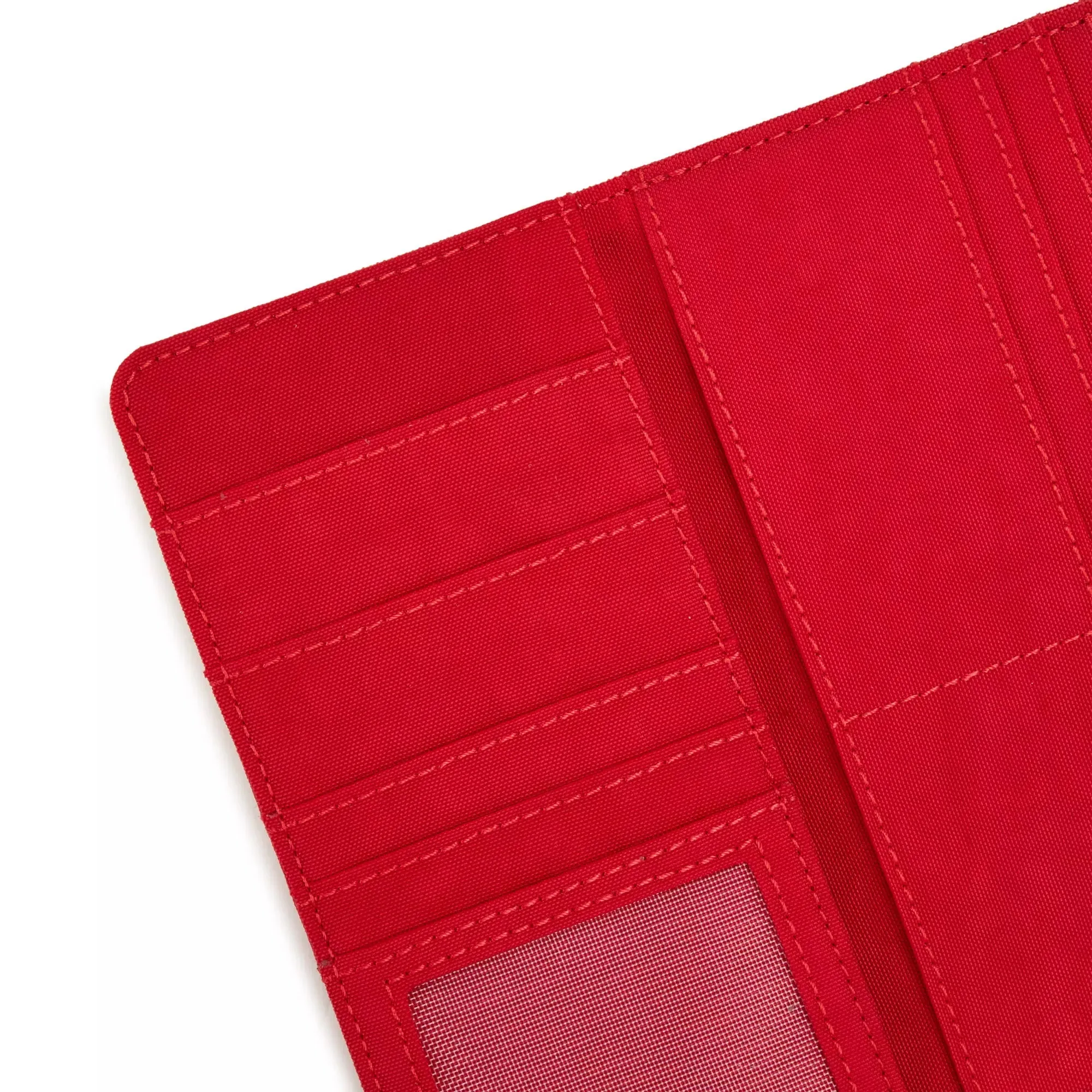 Kipling Money Land Snap Wallet - Red Rouge