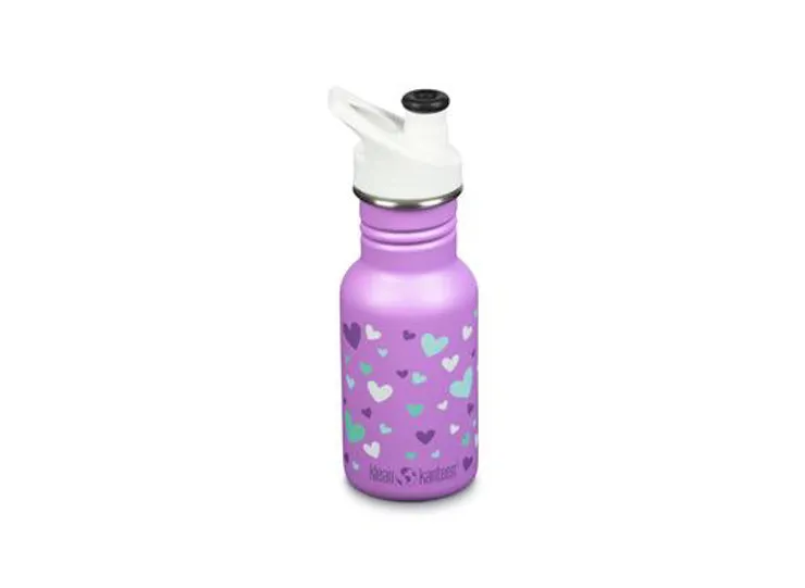 Klean Kanteen -  Kid Narrow Classic Sport Bottle 355ml - Orchid Hearts