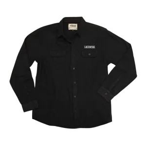 Lagunitas Solid Black Flannel