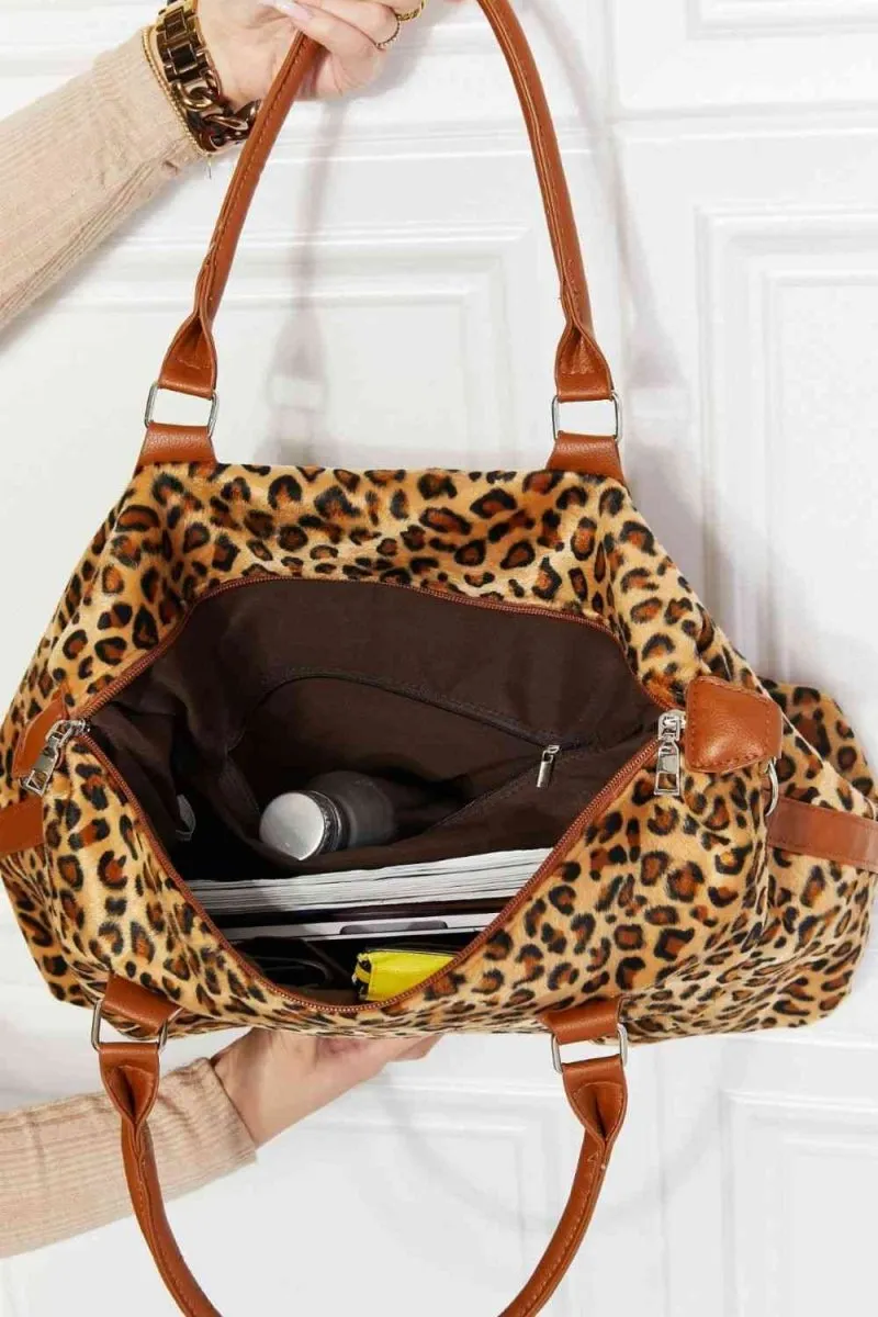 Leopard Carryall Weekender Bag