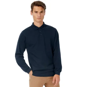 Long Sleeved Safran B&C Polo